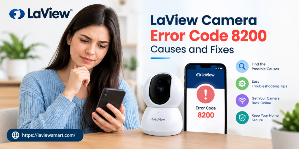 LaView Camera Error Code 8200: Causes and Fixes