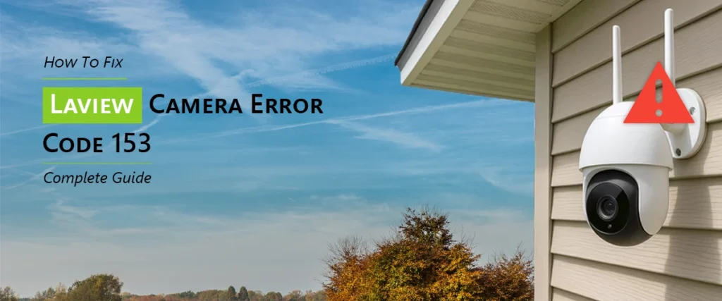 How To Fix Laview Camera Error Code 153: Complete Guide.